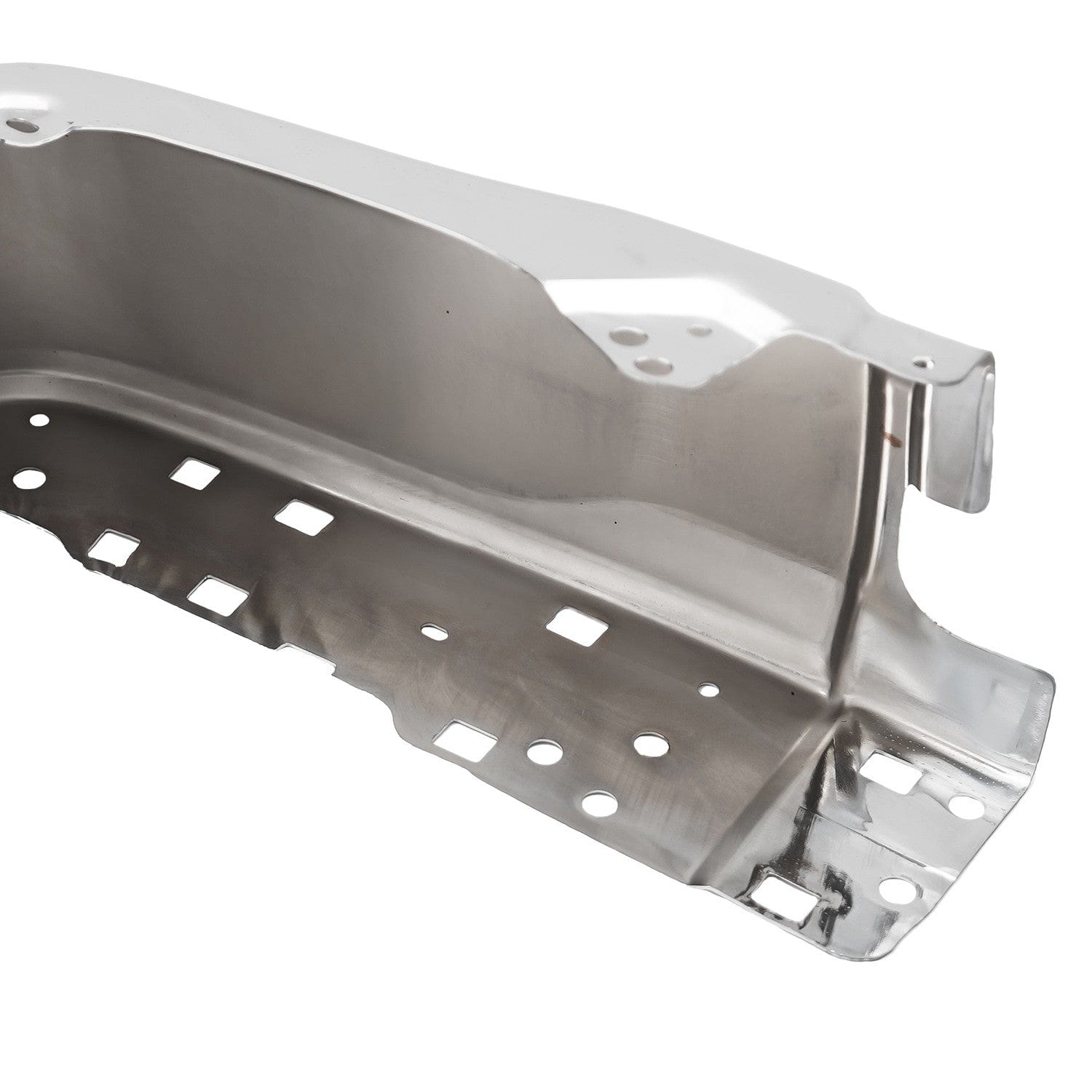 Chrome Left Rear Bumper End Cap w/o Park Sensor Hole Fit For Toyota Tundra 14-21