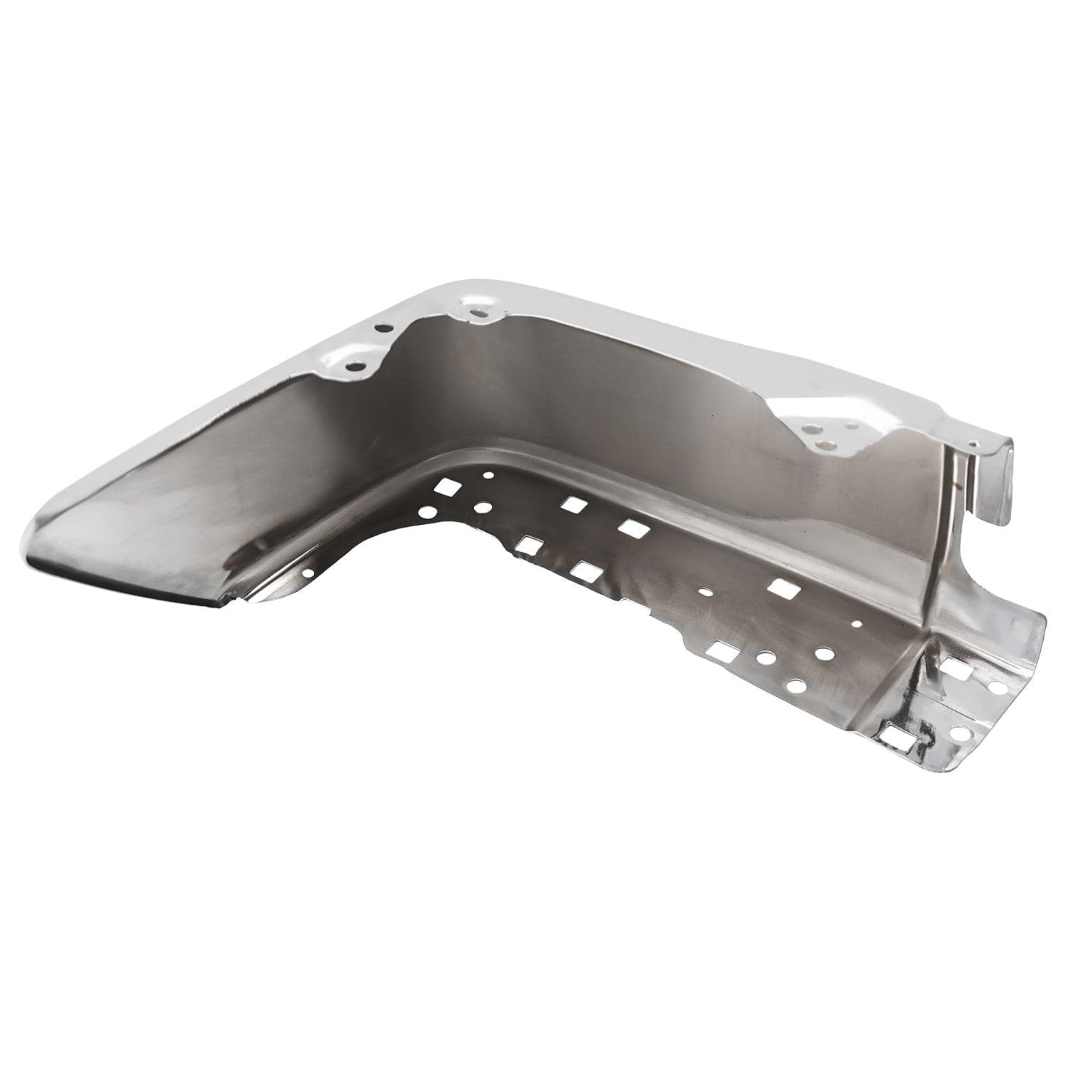 Chrome Left Rear Bumper End Cap w/o Park Sensor Hole Fit For Toyota Tundra 14-21