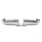 Chrome Rear Bumper Face Bar Fit For Ford F250 F350 2017-2022 W/O Sensor Holes