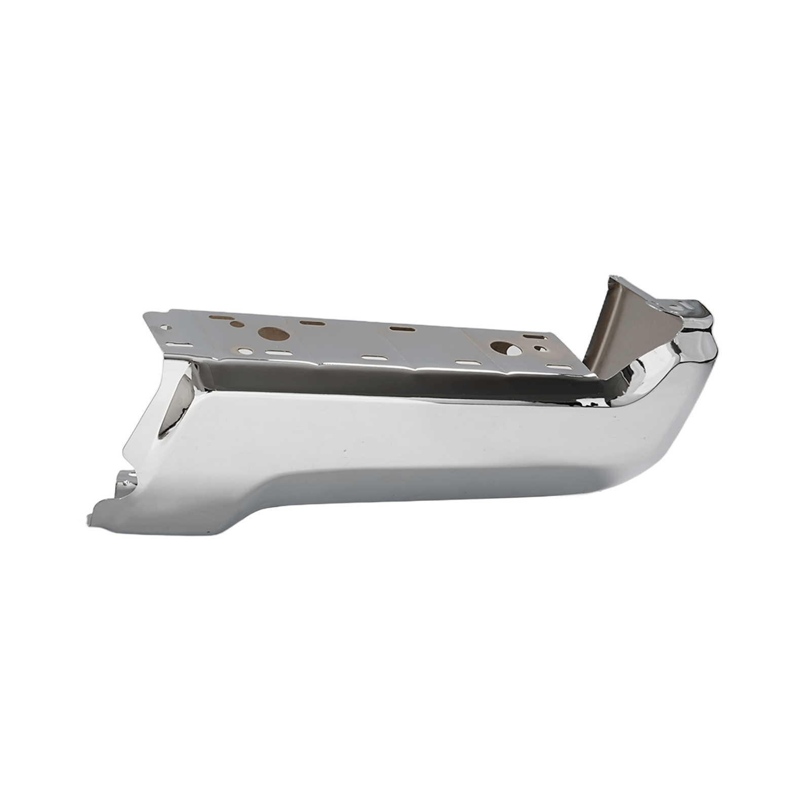 Chrome Rear Bumper Face Bar Fit For Ford F250 F350 2017-2022 W/O Sensor Holes