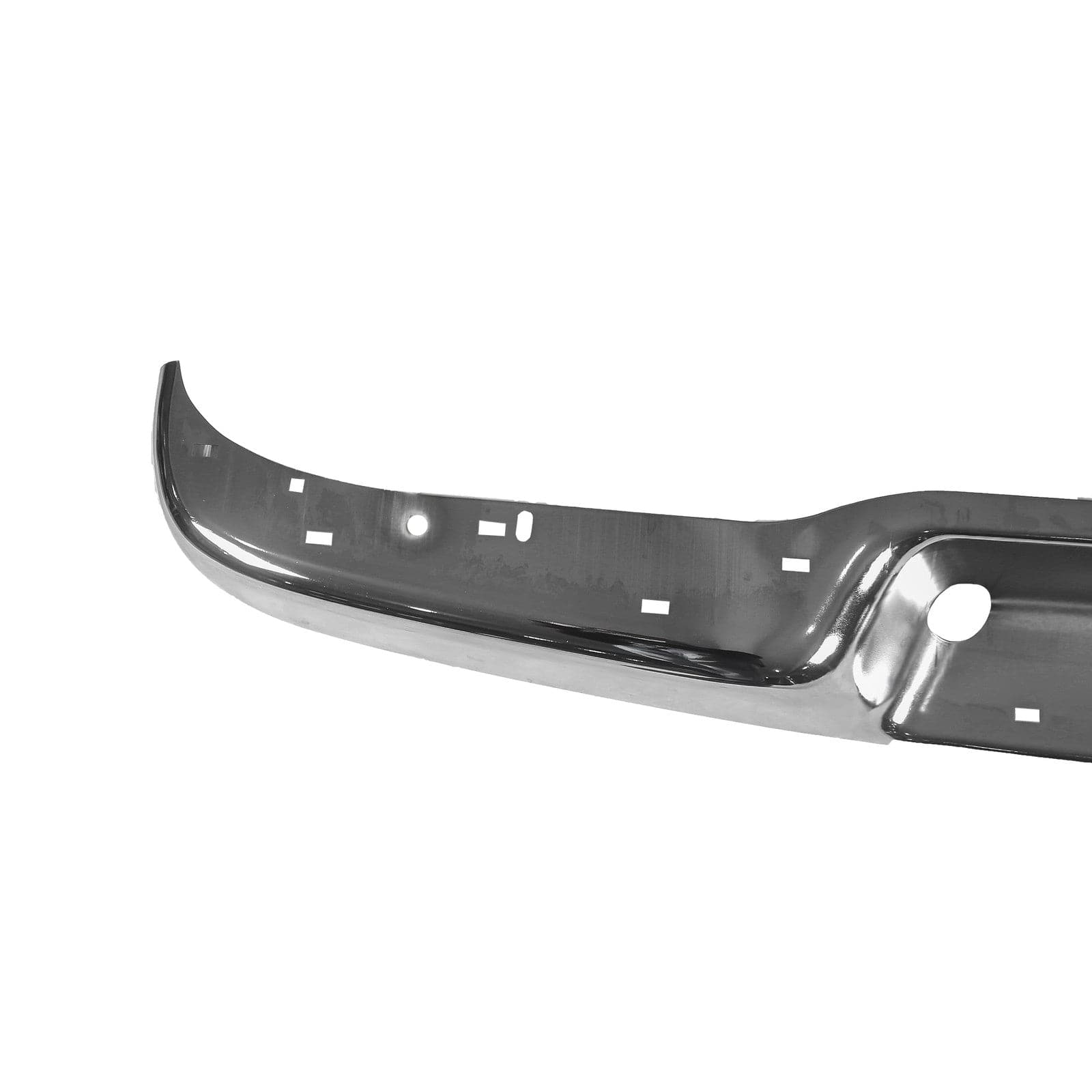 Chrome Rear Bumper w/o Park Sensor Hole Fit For Chevrolet Express Savana 1996-23