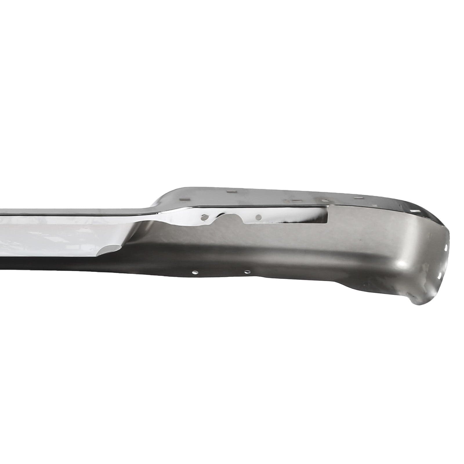 Chrome Rear Bumper w/o Park Sensor Hole Fit For Chevrolet Express Savana 1996-23