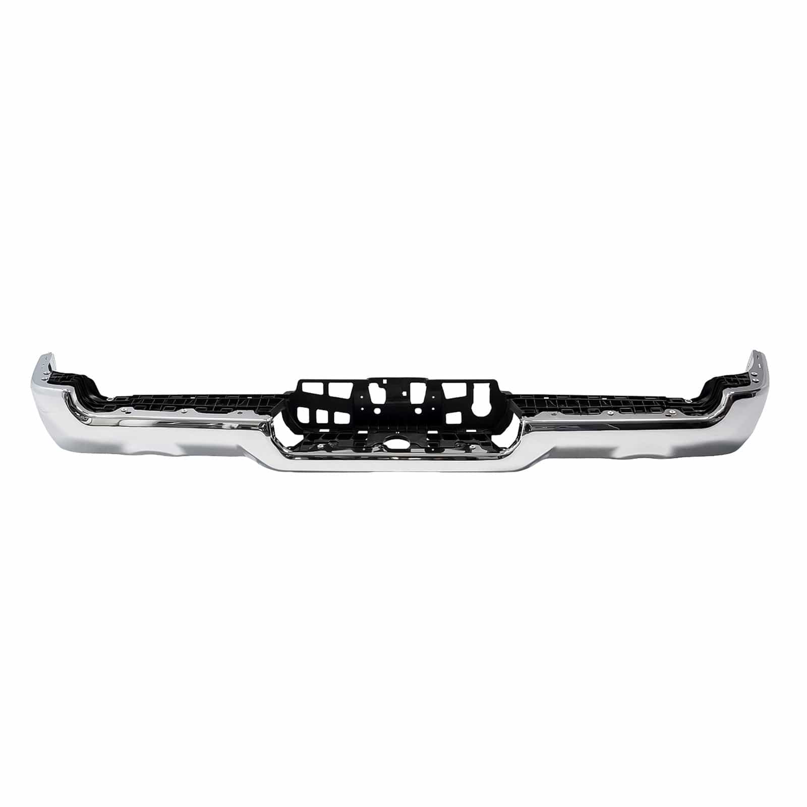 Chrome Steel Rear Bumper Face Bar w/ Dual Exhaust Fit for Ram 1500 2019-2024
