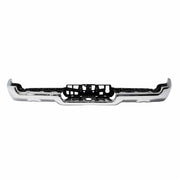 Chrome Steel Rear Bumper Face Bar w/ Dual Exhaust Fit for Ram 1500 2019-2024
