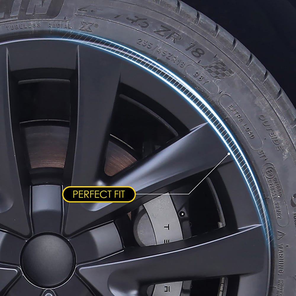 Model 3 2017-2023 Arachnid Hubcaps 18 Inches Wheel Covers Wheel Caps