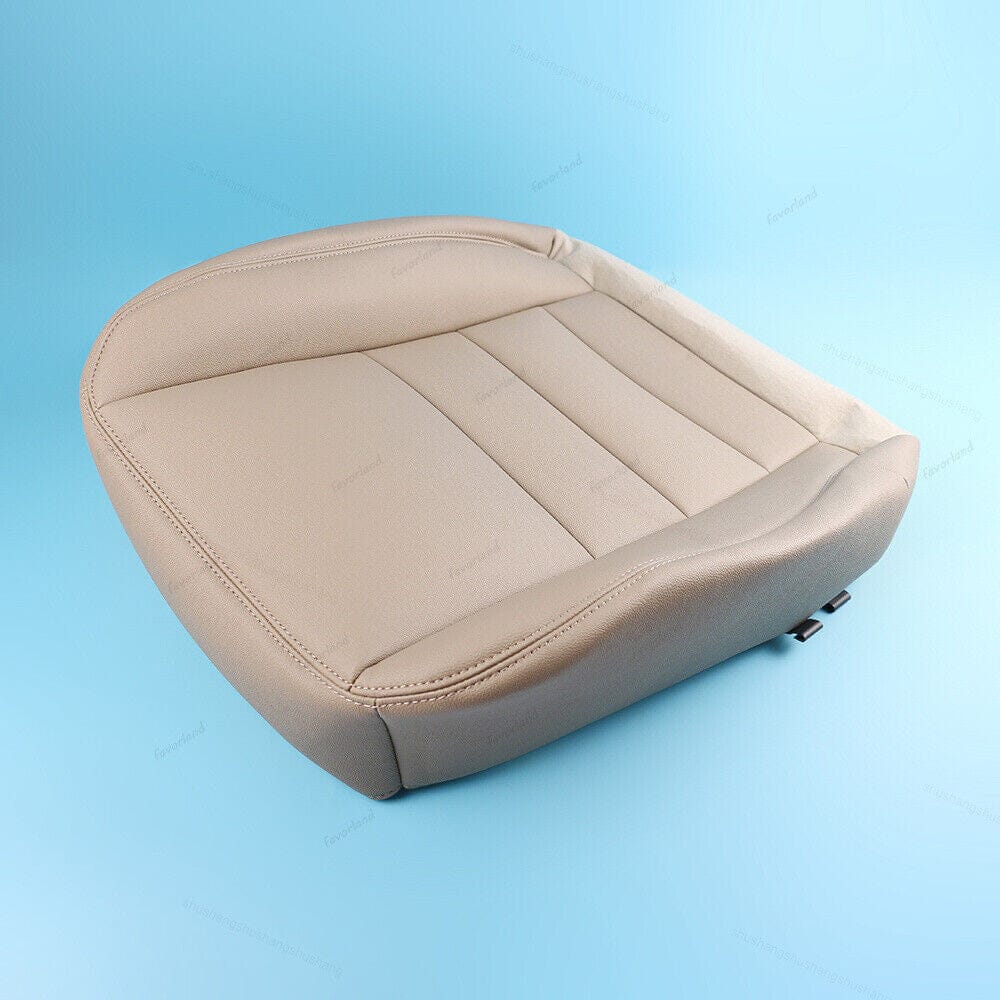 Driver Bottom Seat Cover Fit For Ford F250 F350 Super Duty Lariat 2002-2007 Tan
