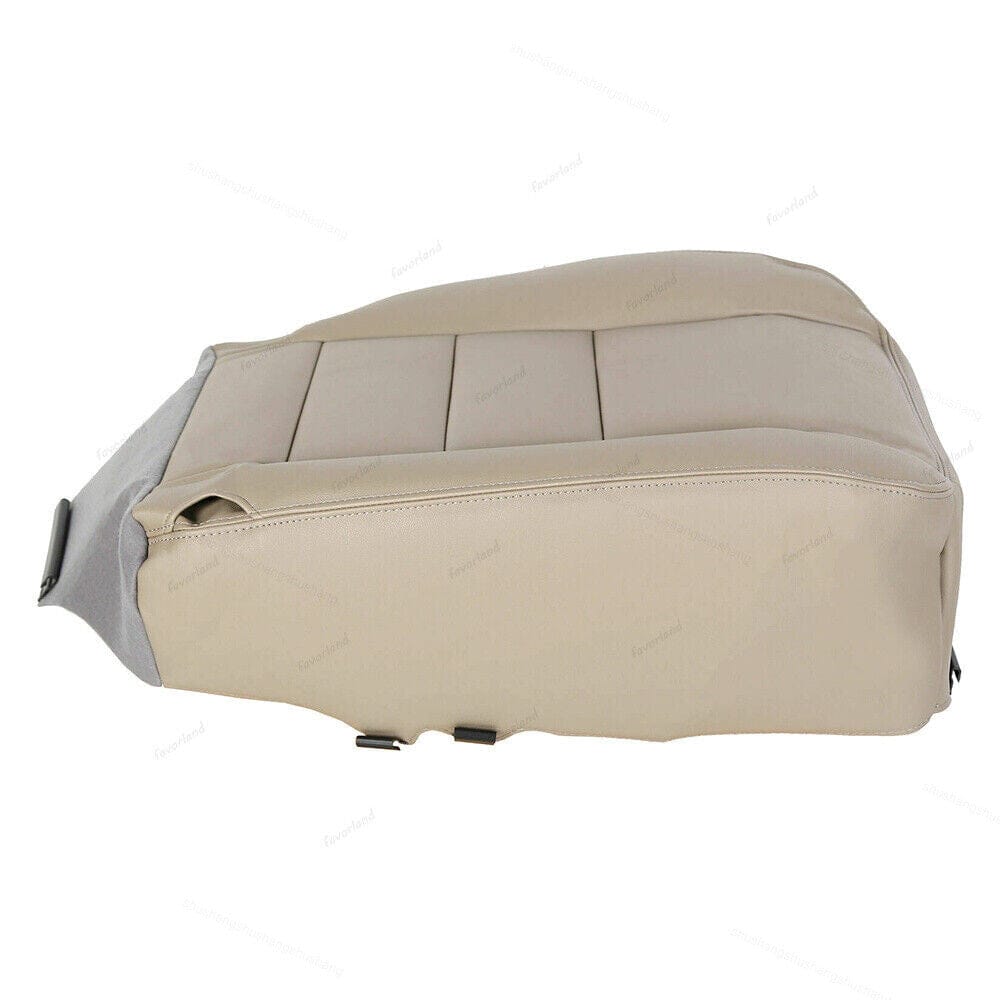 Driver Bottom Seat Cover Fit For Ford F250 F350 Super Duty Lariat 2002-2007 Tan