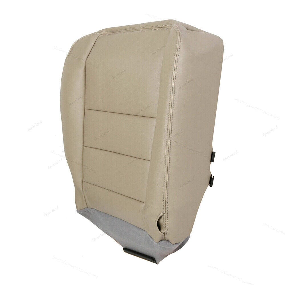 Driver Bottom Seat Cover Fit For Ford F250 F350 Super Duty Lariat 2002-2007 Tan