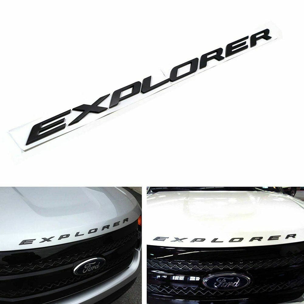 Ford Explore Emblem Front Hood Letters DB5Z-5842528-A