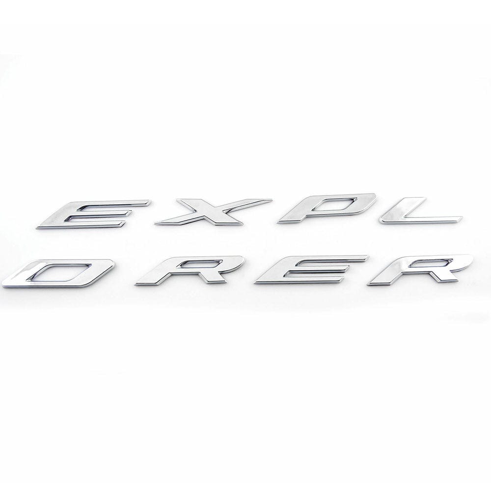 Ford Explorer Emblem Front Hood Letters DB5Z-5842528-A