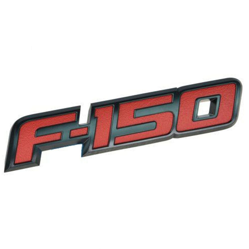 Ford F-150 Emblem Rear Tailgate Black Red CL3Z-9942528-A