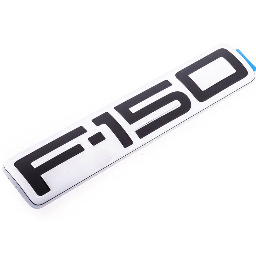 Ford F-150 Emblem Tailgate - 4L3Z-16720-AA Chrome Black