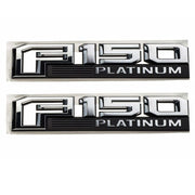Ford F-150 Platinum Fender Emblem FL3Z-16720-G, FL3Z-16720-H