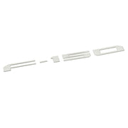 Ford F-150 Tailgate Letters Insert - Chrome Emblem Decal for Rear Truck