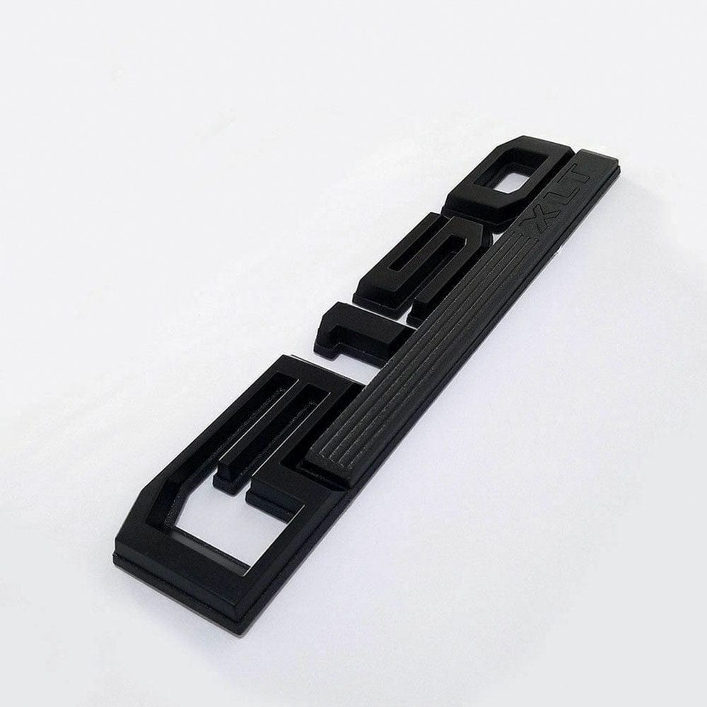 Ford F-150 XLT Fender Emblems Matte Black ‎FL3Z-16720-D
