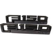 Ford F-150 XLT Fender Emblems Matte Black ‎FL3Z-16720-D