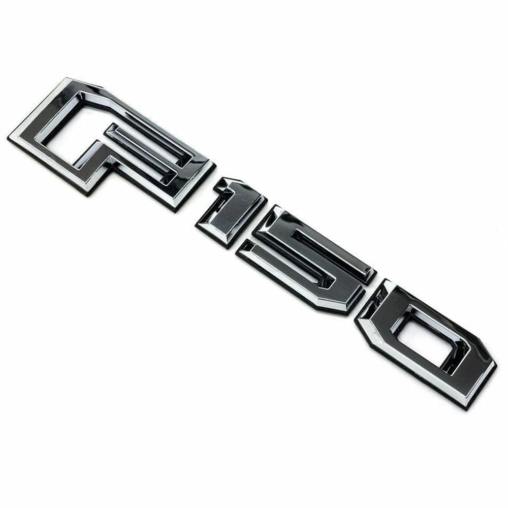Ford F150 Rear Tailgate Emblem - GL3Z-9942528-A Silver Badge