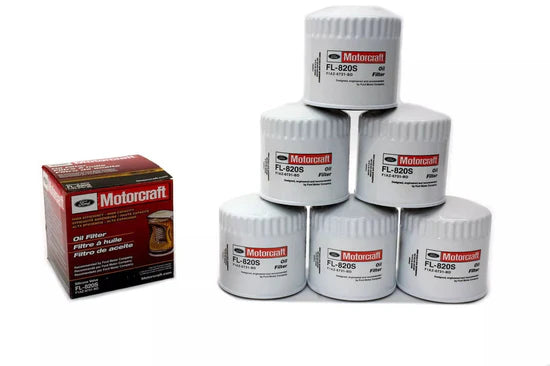 Motorcraft FL820S Engine Oil Filter Ford OEM F1AZ6731BD (6 Pack)
