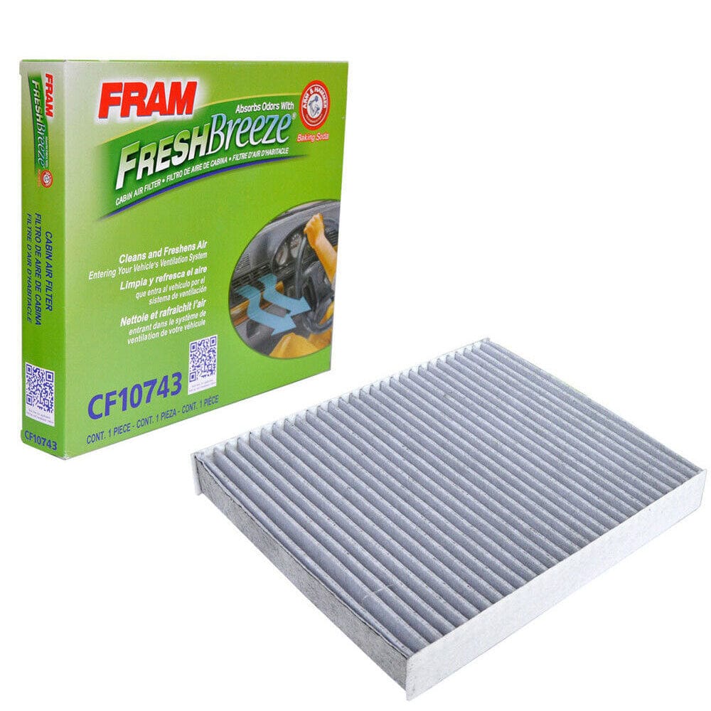 Fram CF10743 Fresh Breeze Cabin Air Filter with Arm & Hammer