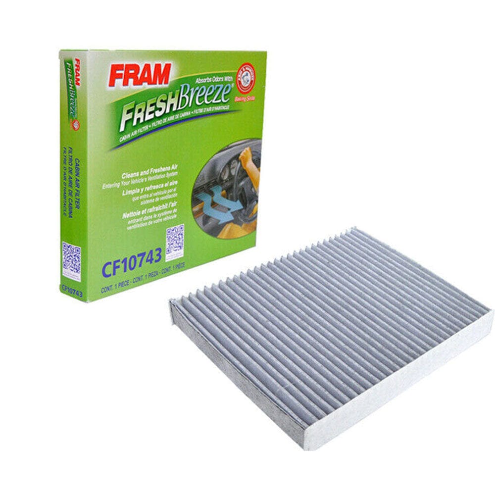 Fram CF10743 Fresh Breeze Cabin Air Filter with Arm & Hammer