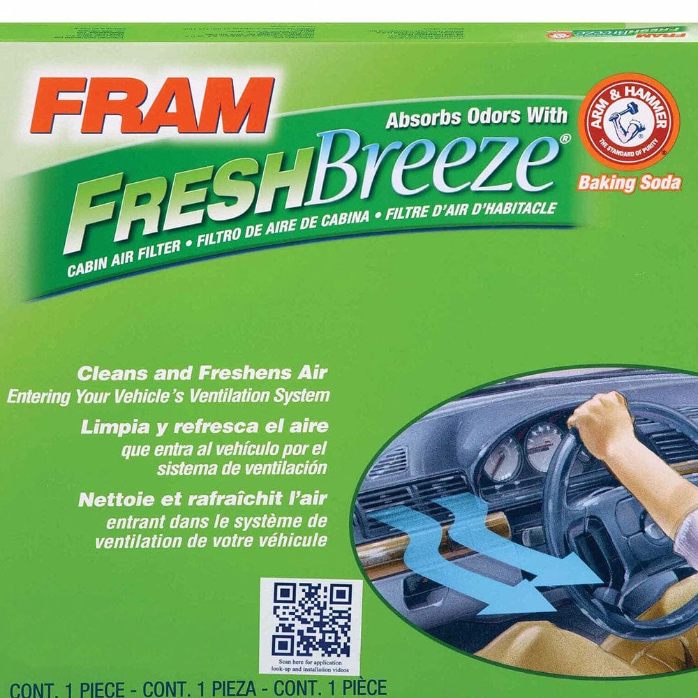 Fram CF11173 Fresh Breeze Cabin Air Filter Quest Maxima Murano Altima