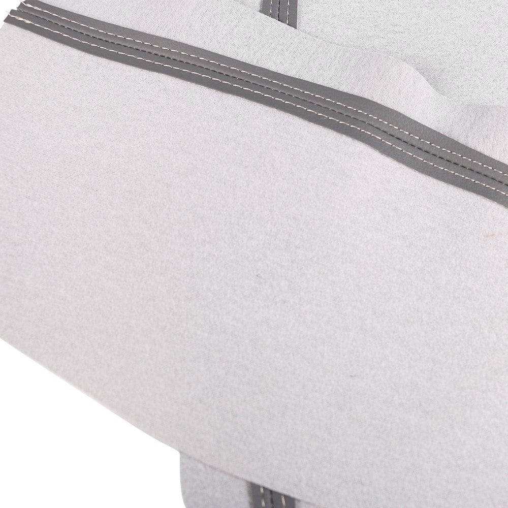 Fit For Acura RL 2005-10 Synthetic Leather Console Lid Armrest Cover Taupe Gray