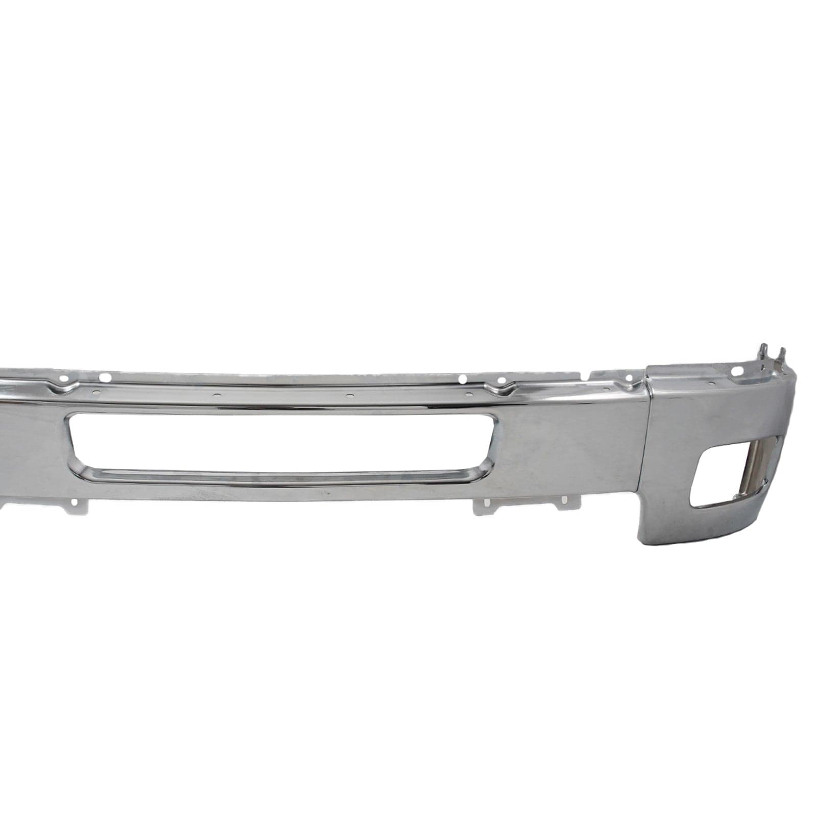 Fit For Chevy Silverado 2500 3500 11-14 Chrome Split Front Bumper Face Bar