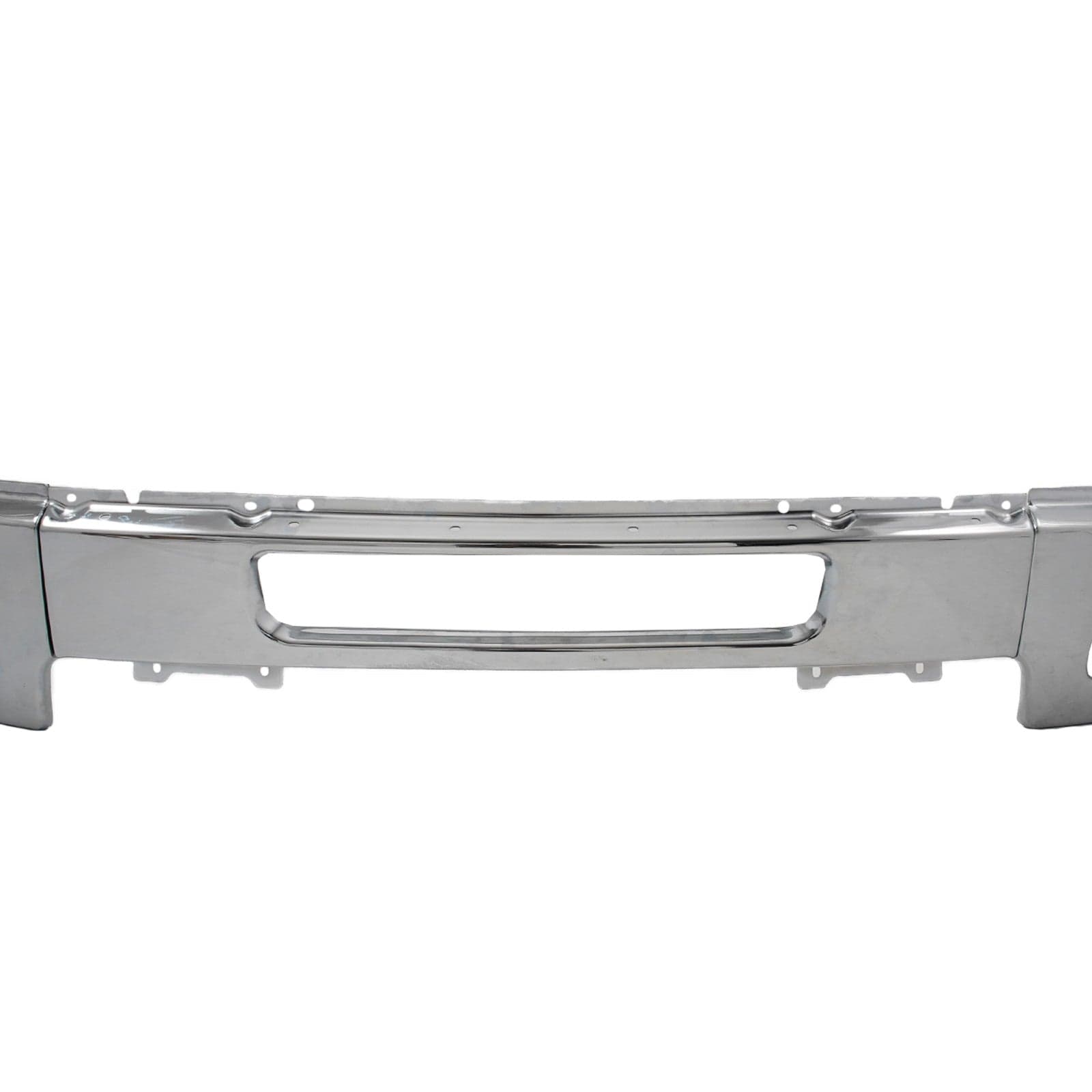 Fit For Chevy Silverado 2500 3500 11-14 Chrome Split Front Bumper Face Bar