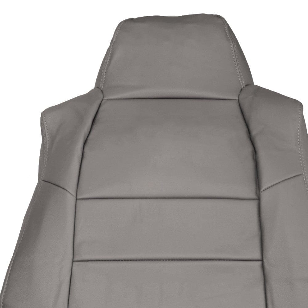 Fit For Ford F250 03-07 Synthetic Leather Driver Back Cover Medium Flint Gray