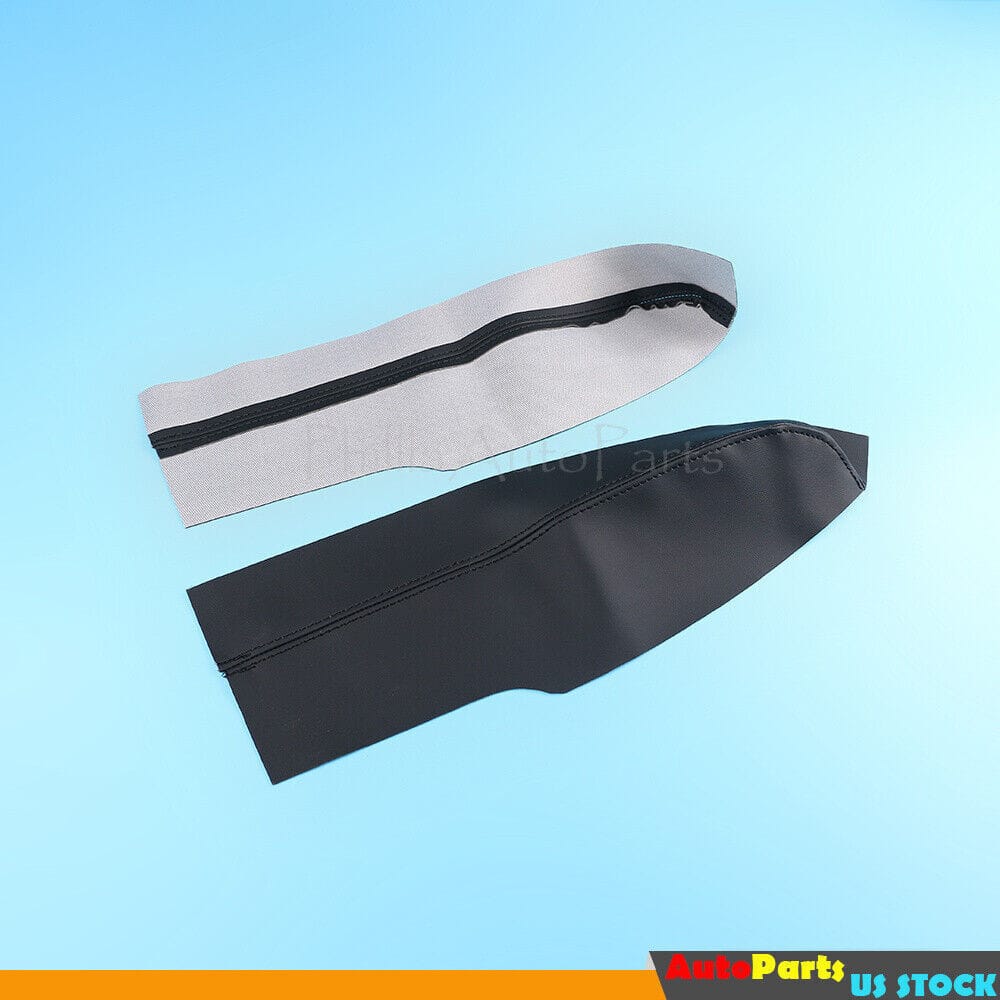 Fit For Honda Civic 06-11 Replacement Vinyl Door Panels Armrest Cover Black 2Pcs