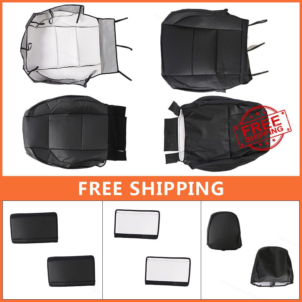 Fit For Toyota Tacoma 16-21 Front Seat Cover Driver Seat & Passenger Seat Vinyl