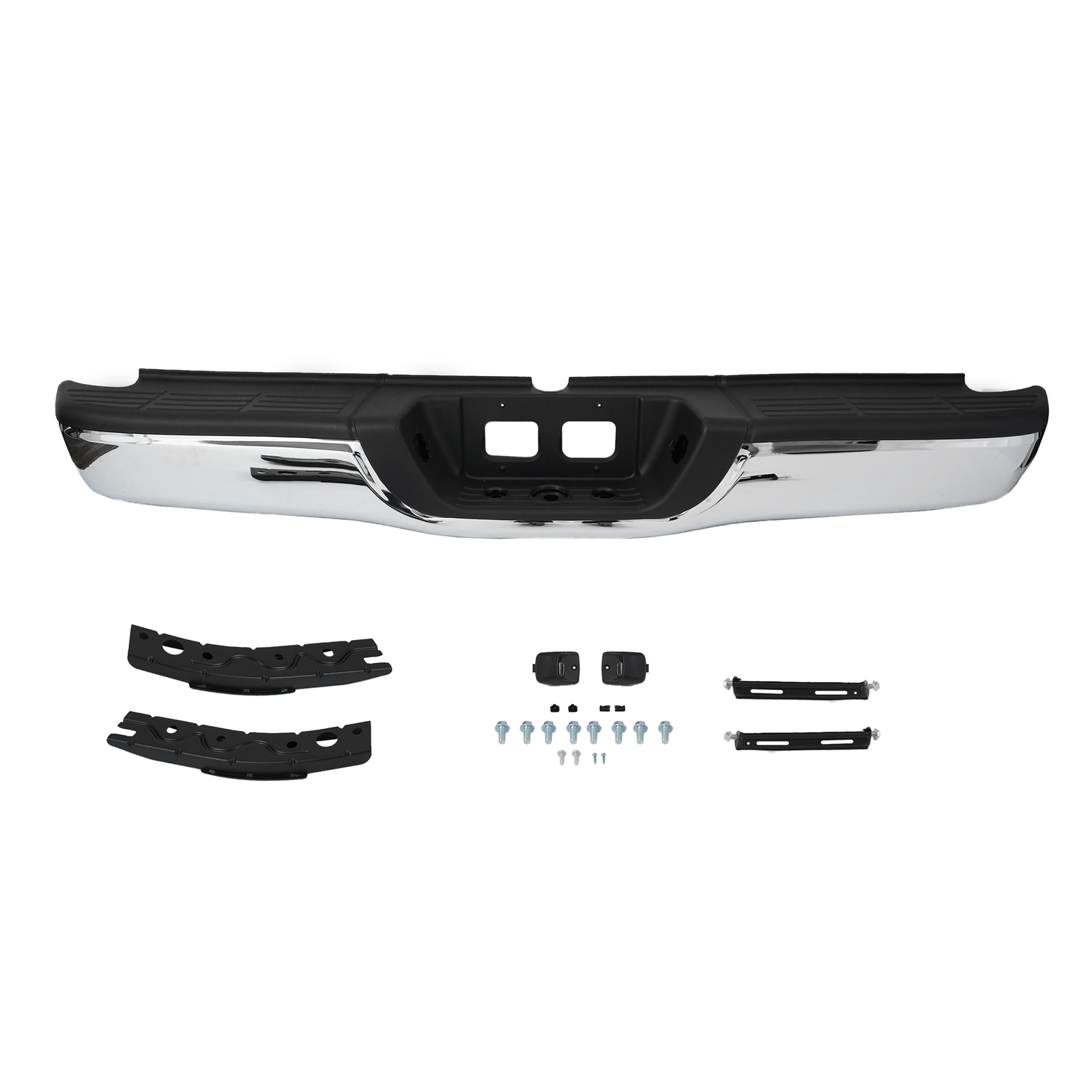 Fit For Toyota Tundra 00-06 Rear Step Bumper Complete Assembly Steel New Chrome