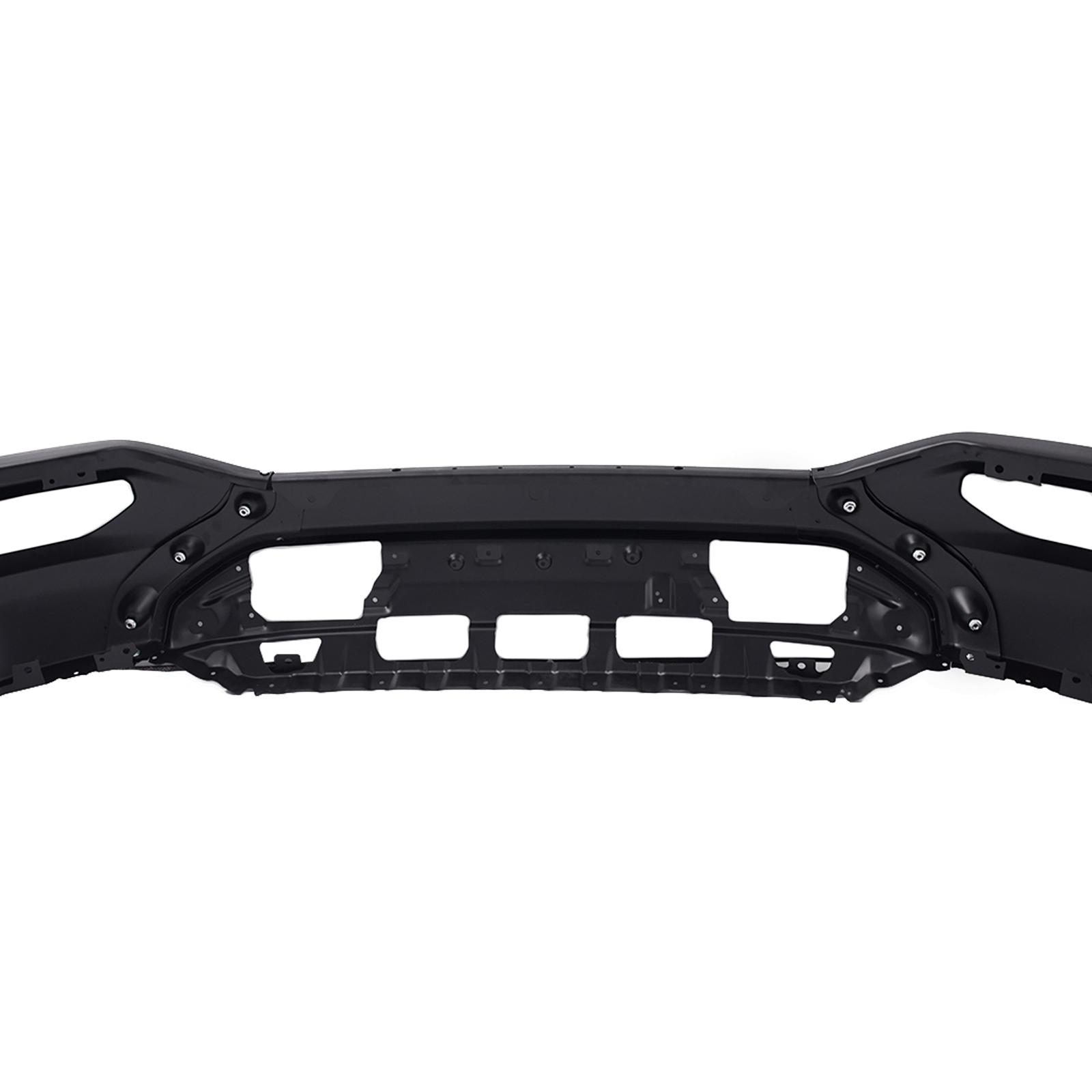 Front Bumper Black With Fog Light Holes Fit For GMC Sierra 1500 2016- 2017 2018