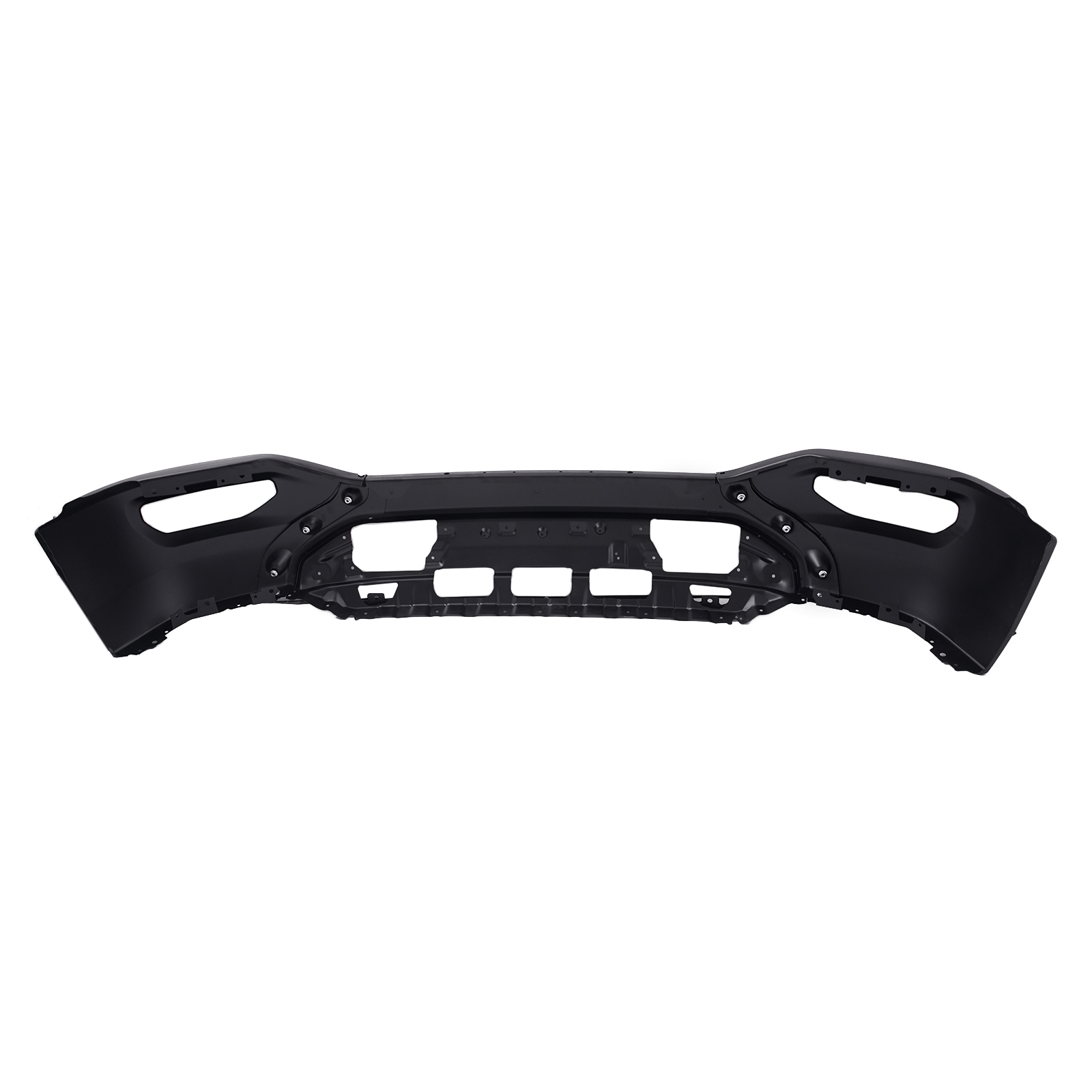 Front Bumper Black With Fog Light Holes Fit For GMC Sierra 1500 2016- 2017 2018