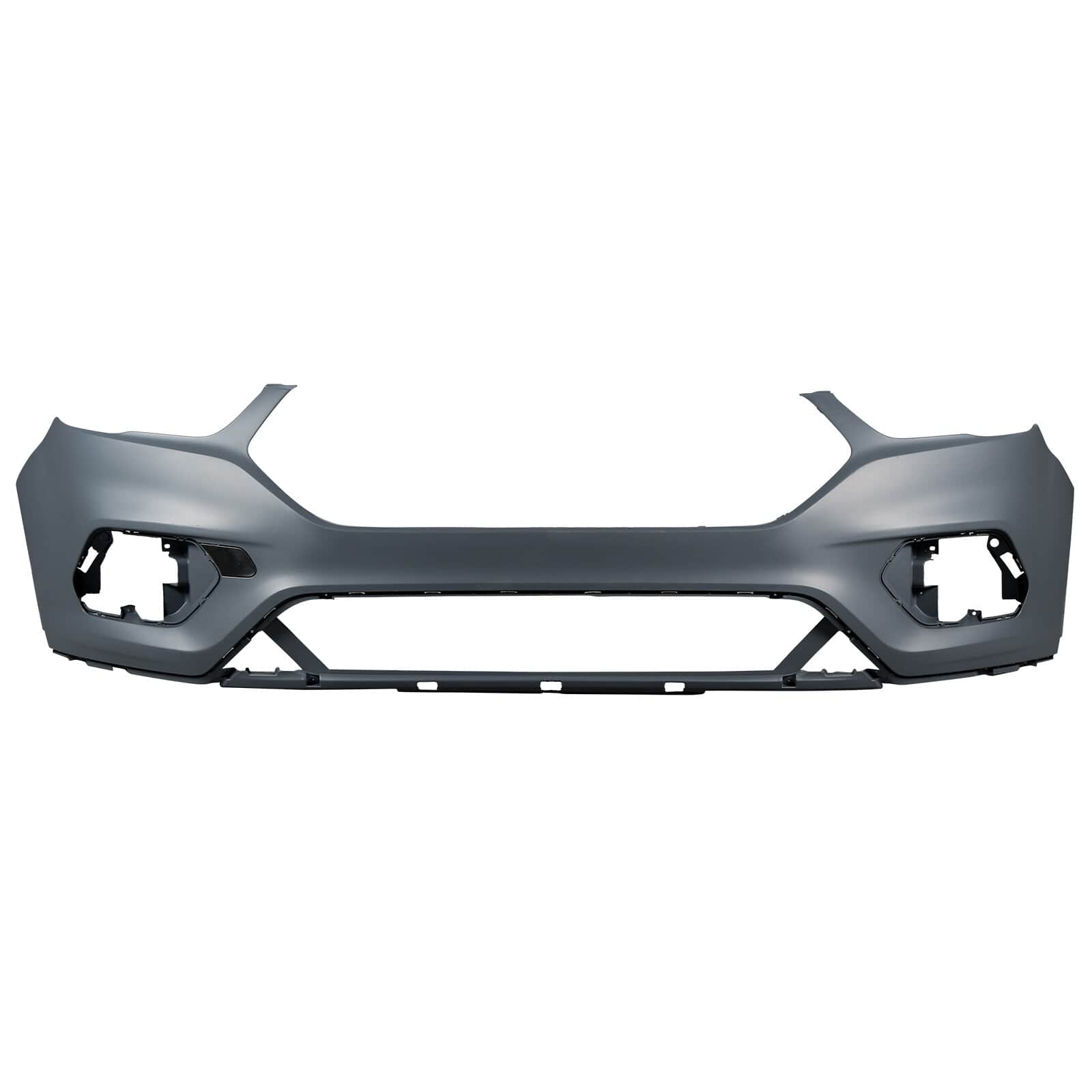 Front Bumper Cover Fit For Ford Escape 2017-2019 Primed Plastic Black Style NEW