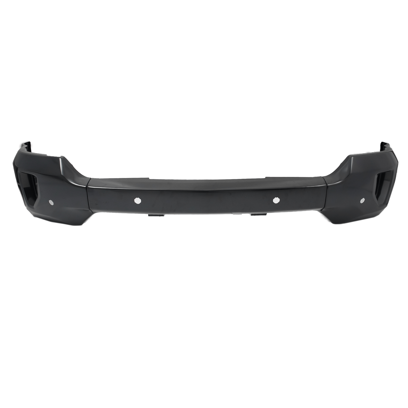 Front Bumper Face Bar Black W/ Sensor Hole Fit For Chevy Silverado 1500 16-18