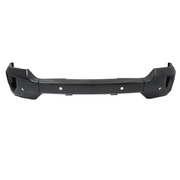Front Bumper Face Bar Black W/ Sensor Hole Fit For Chevy Silverado 1500 16-18