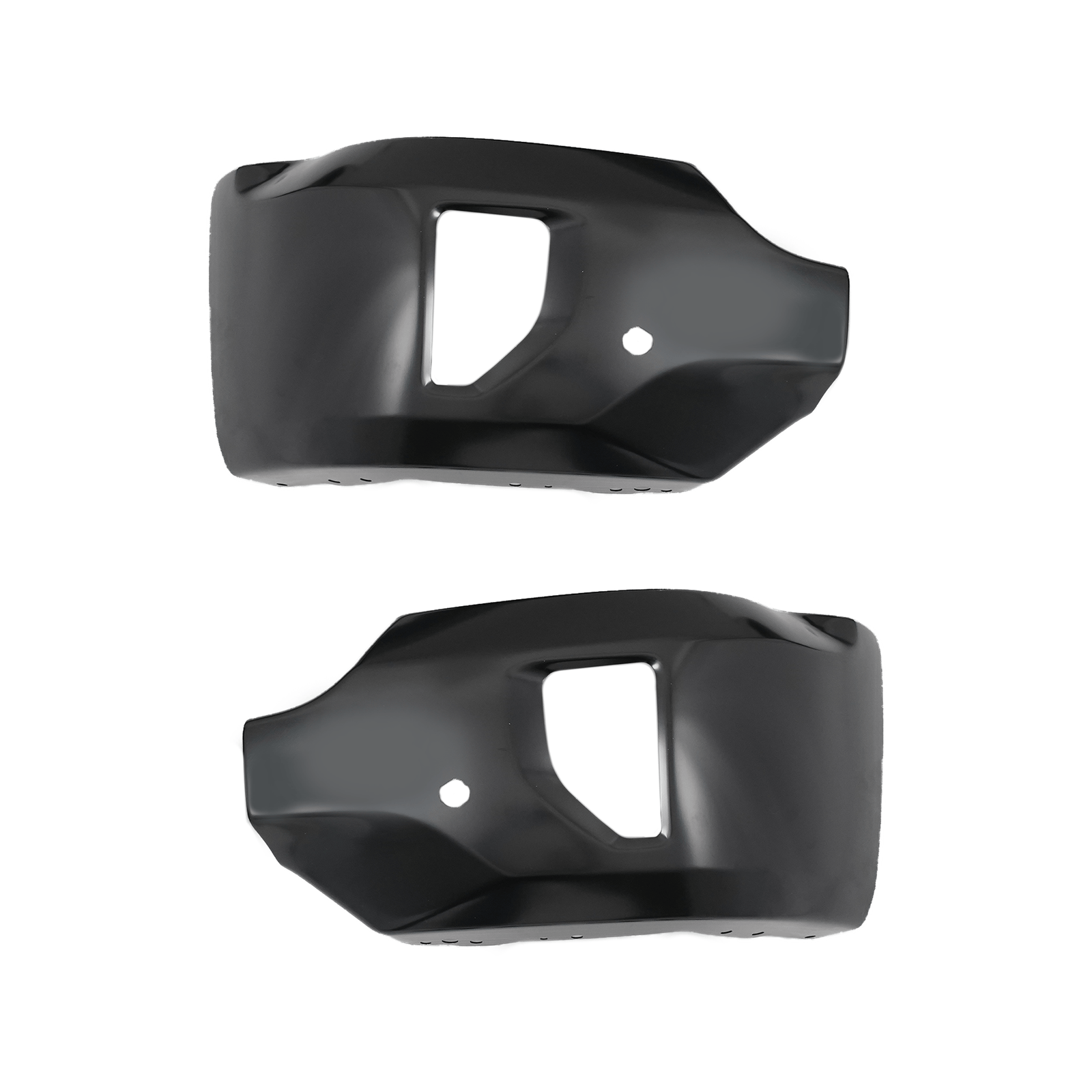Front Bumper Face Bar Black W/ Sensor Hole Fit For Chevy Silverado 1500 16-18