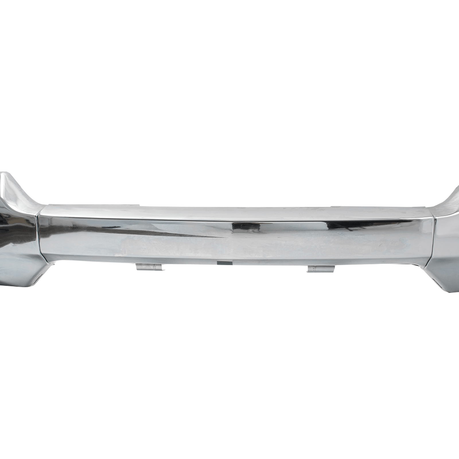 Front Bumper Face Bar w/Fog Light Hole Chrome Fit For Chevy Silverado 1500 16-19