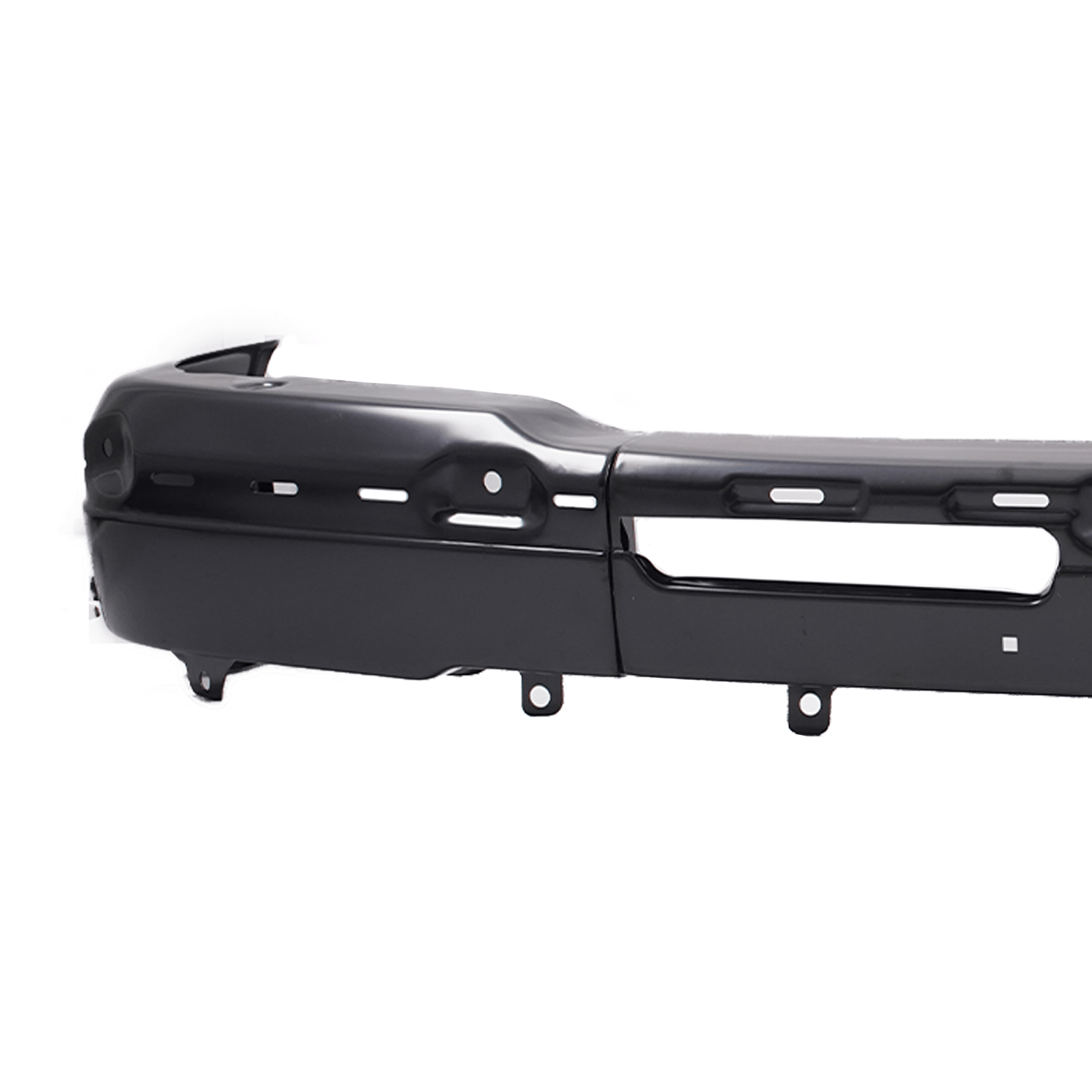 Front Bumper Fit for Chevrolet Silverado 1500 2003-2006 2007 Black Steel