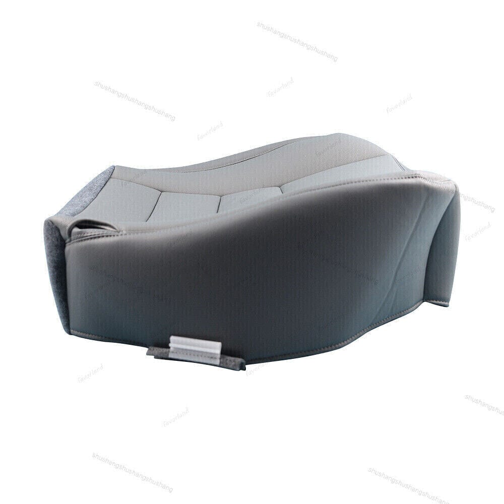 Gray Replacement Vinyl Driver Bottom Seat Cover Fit For Ford F250 F350 2002-2007