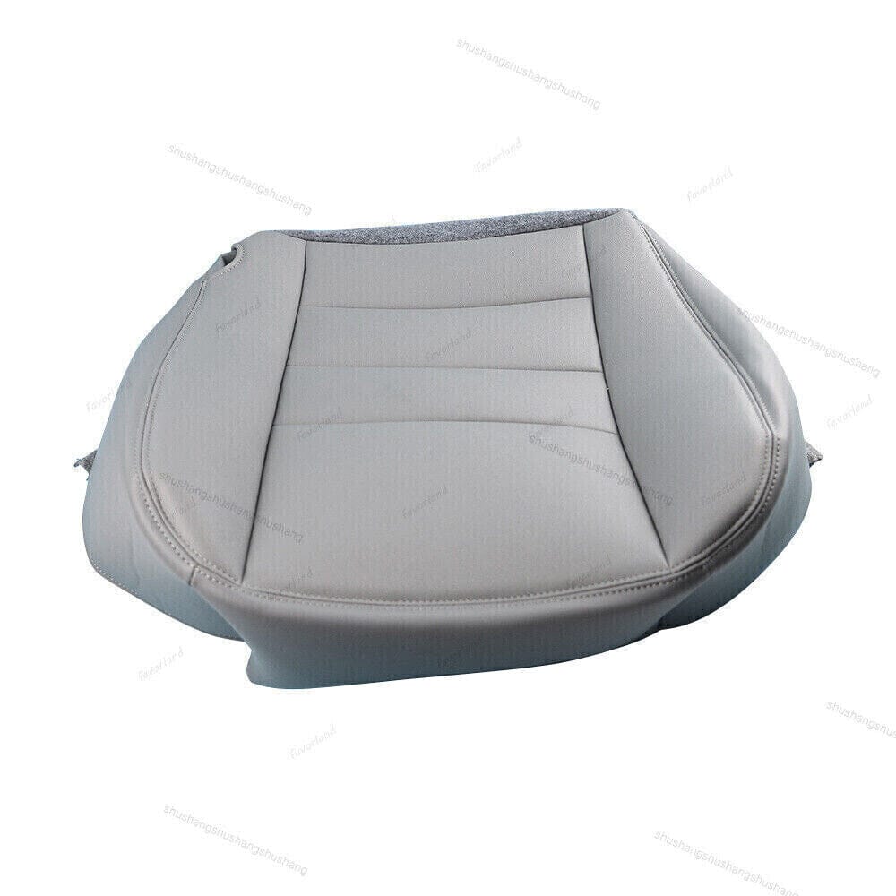 Gray Replacement Vinyl Driver Bottom Seat Cover Fit For Ford F250 F350 2002-2007