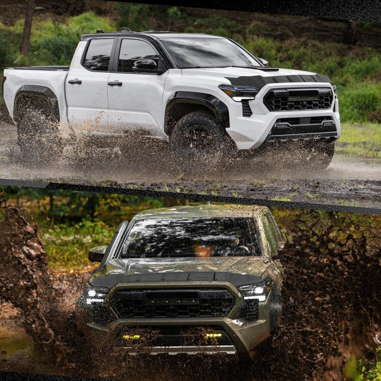 Hood Protector Hood Shield Hood Deflector Fit for Toyota Tacoma 2024-25