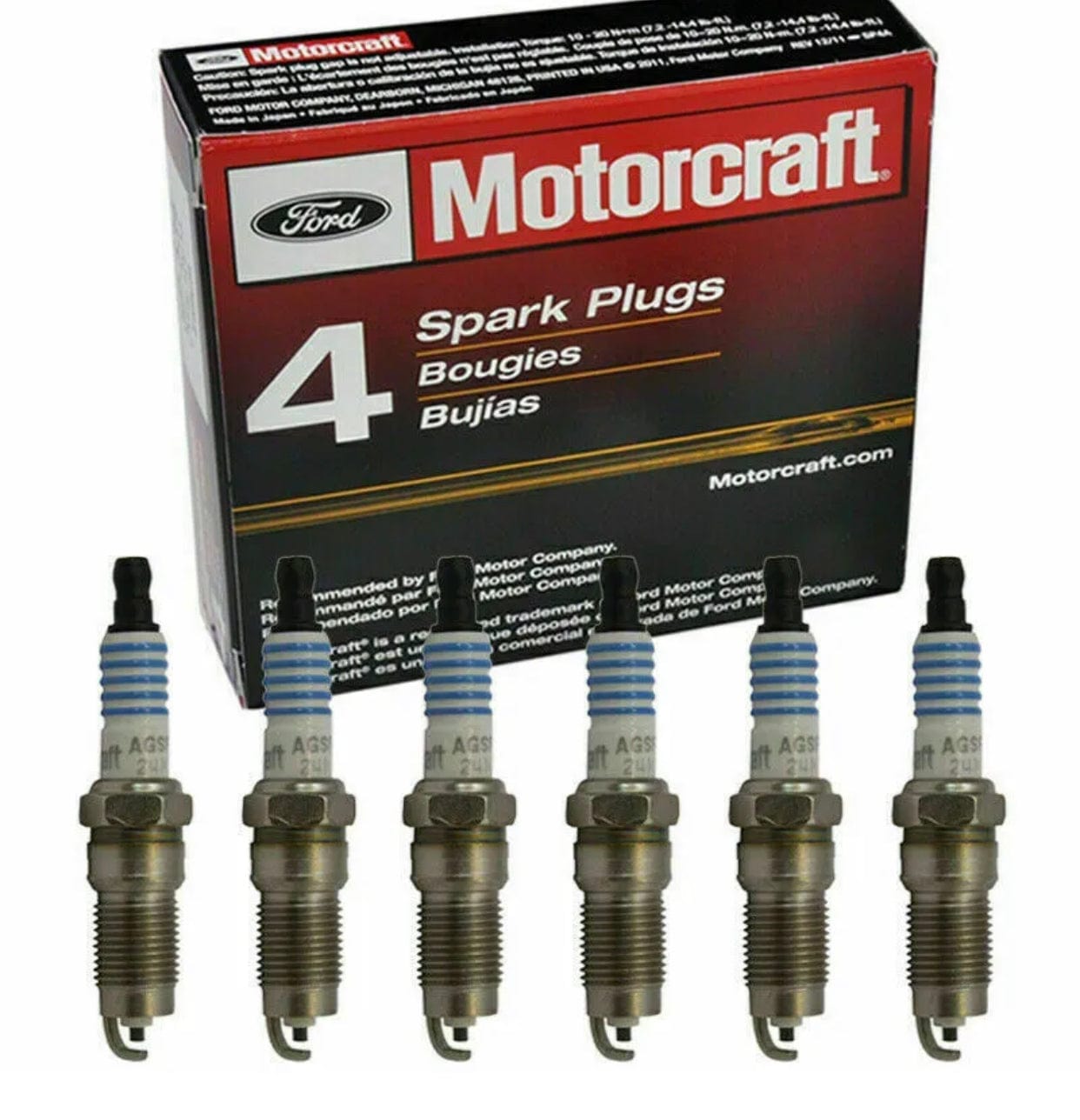 Motorcraft Spark Plug SP412 6pcs for Ford Mustang Explorer V6