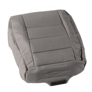 Leather Driver Bottom Seat Cover Gray Fit For Ford F350 XL 03-2007