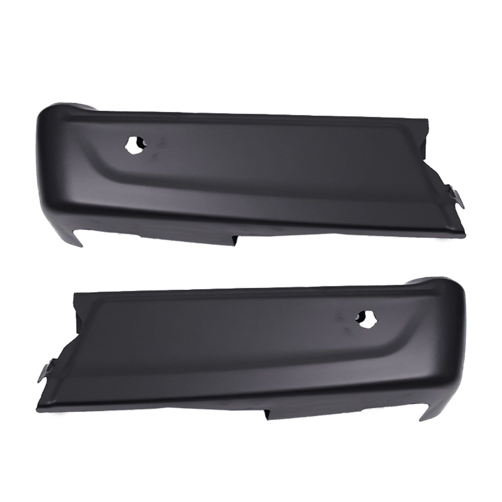 Left and Right Paintable Rear Bumper End Set Fit For Ford F-150 2021 2022 2023