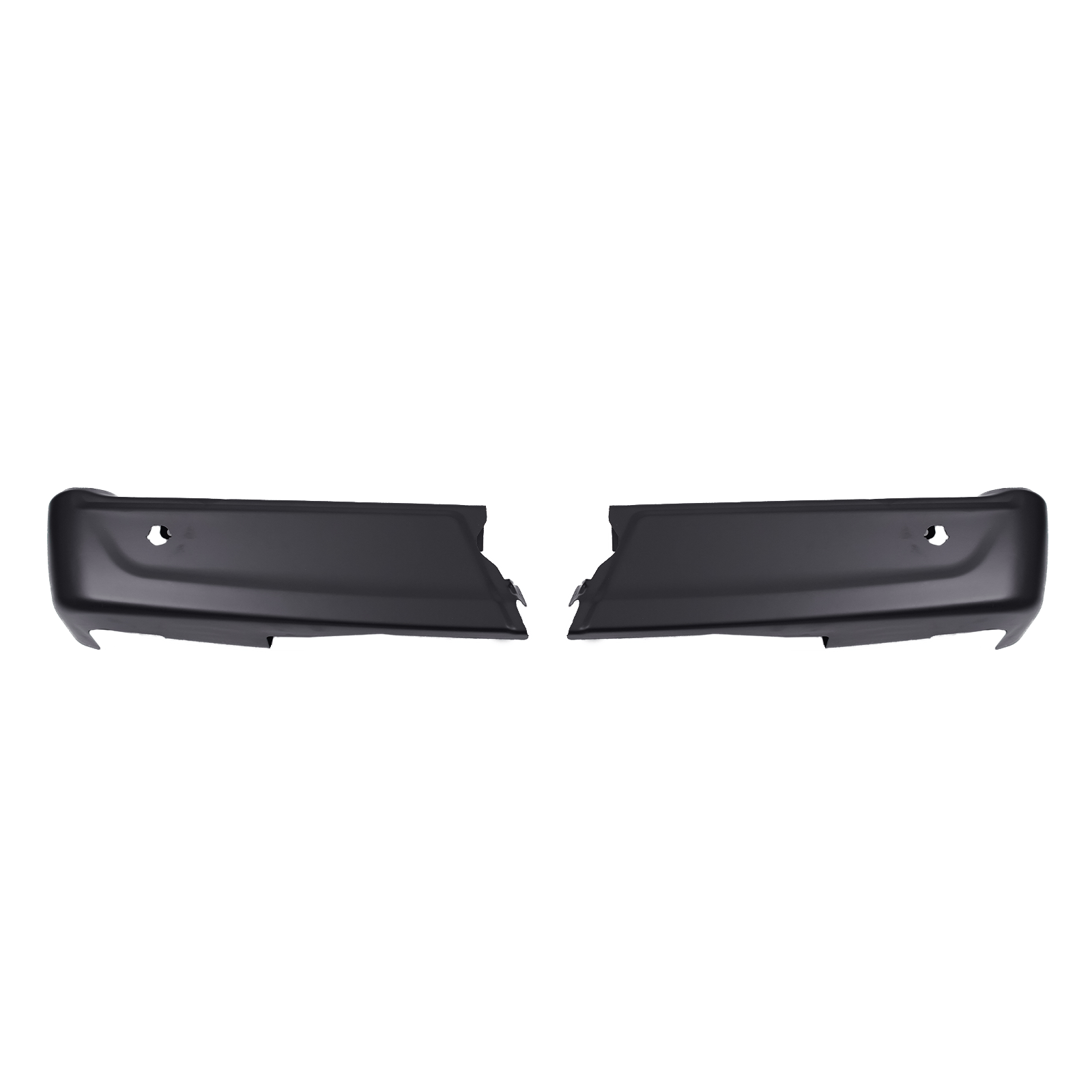 Left and Right Paintable Rear Bumper End Set Fit For Ford F-150 2021 2022 2023
