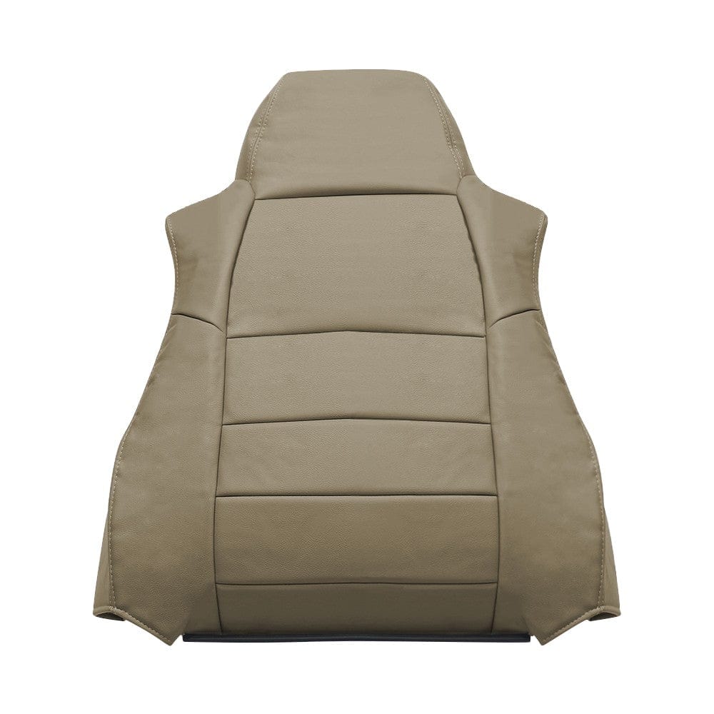 Left Driver Top Seat Cover Synthetic Leather Fit For Ford F250 F350 2003-2007