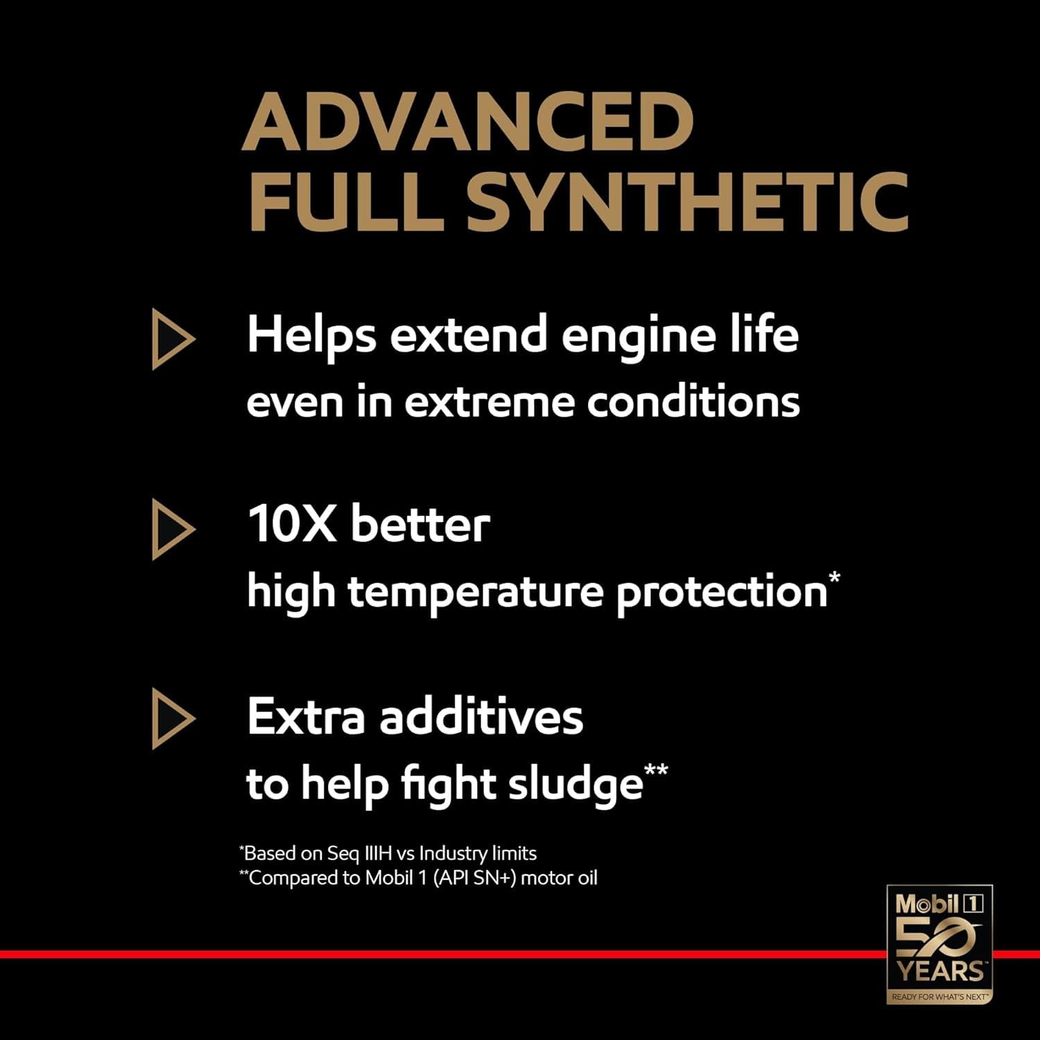 Mobil 1 Advanced Full Synthetic Motor Oil 10W-30, 5 Quart