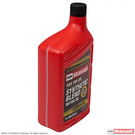 Motorcraft Synthetic Blend 5W20 Motor Oil: Original Equipment for Ford